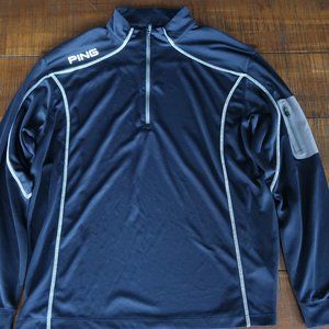 Navy PING Pullover